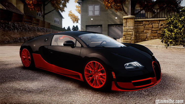 Bugatti Veyron 16.4 SS Mod for GTA4