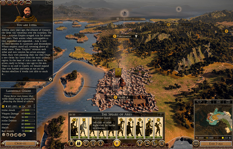 Cyrus The Great Campaign TWR2 Mods Screenshot