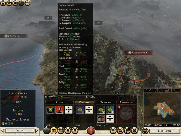 People of Rome 2 Mod Menu screenshot