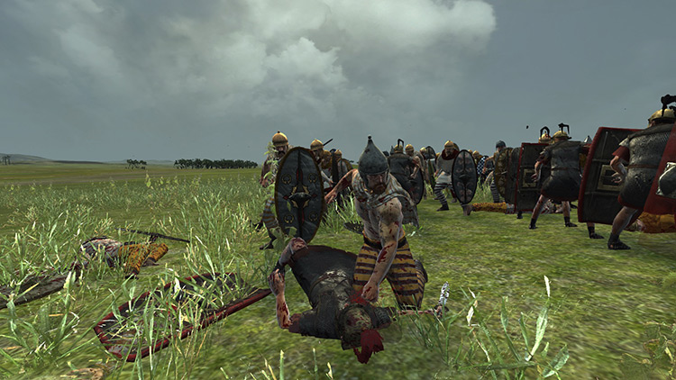 Kill Animation Overhaul Total War Rome II Mod screenshot