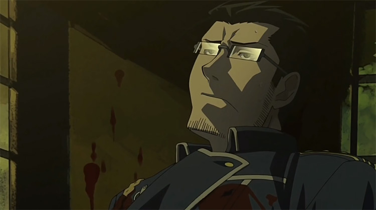 Maes Hughes in Full Metal Alchemist Brotherhood