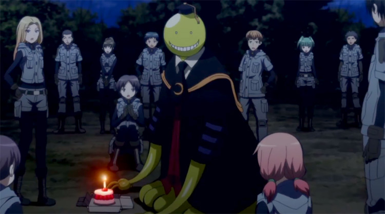 Koro-Sensei with Class E