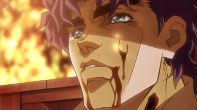 Death of JJ in JoJo's Bizarre Adventure Anime