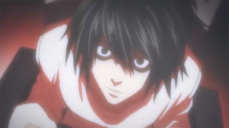 L in Death Note Anime Screenshot