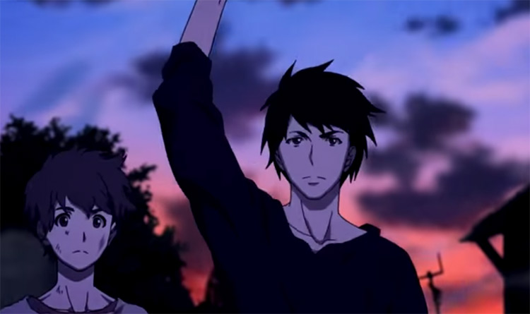 Twelve and Nine in Zankyou no Terror Anime