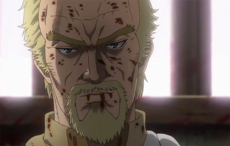 Askeladd in battle - Vinland Saga Anime