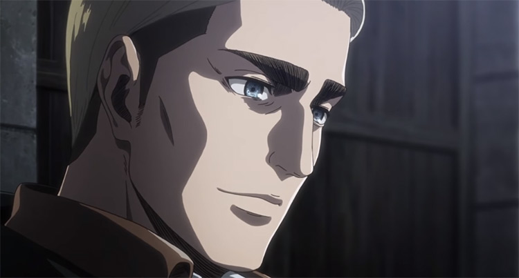 Erwin Smith in Attack on Titan screenshot