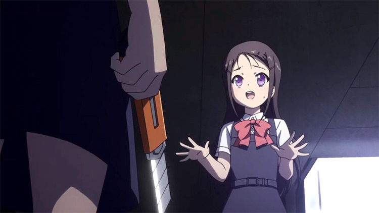 Ayumi Otosaka being threatened - Charlotte Anime