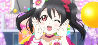 Nico Yazawa Black-haired anime girl with pigtails