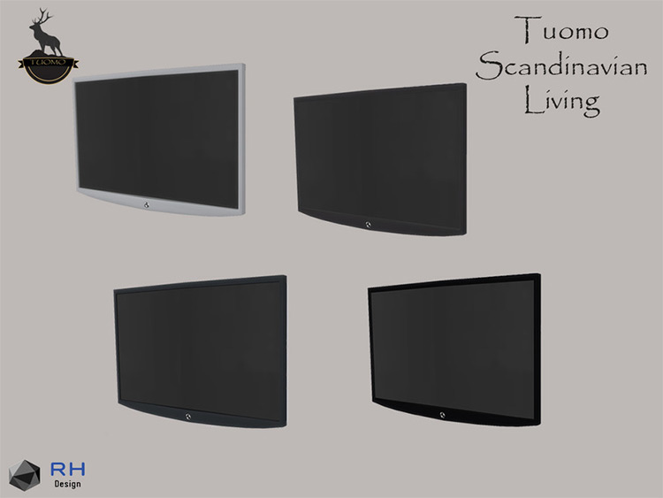 Tuomo NAX Flatscreen TV Mod - Sims 4 CC