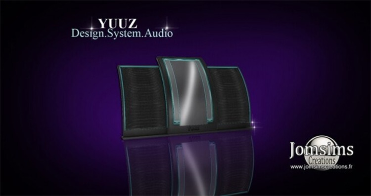 YUUZ Hi-Fi Audio System - Sims 4 CC