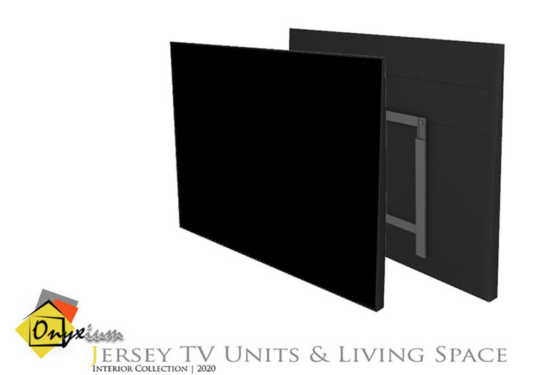 Jersey Wall Television CC - The Sims 4