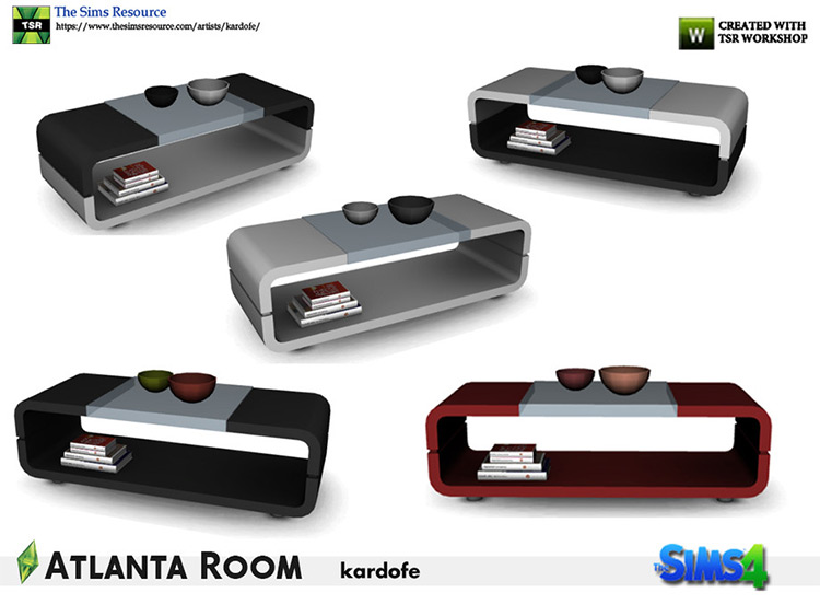 Sims 4  Best Coffee Table Mods   CC  All Free To Download    FandomSpot - 88