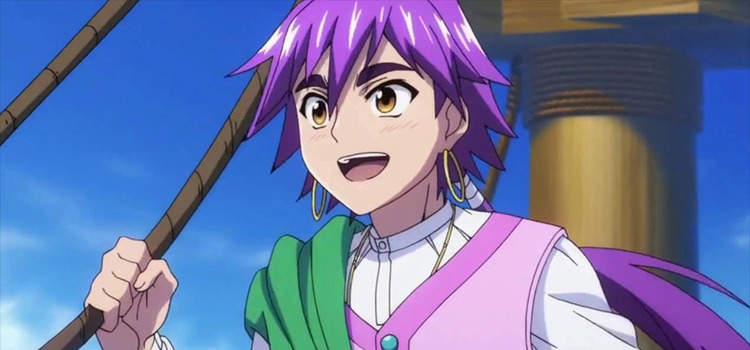 is the enemy sim badd aventure connected to magi the anime