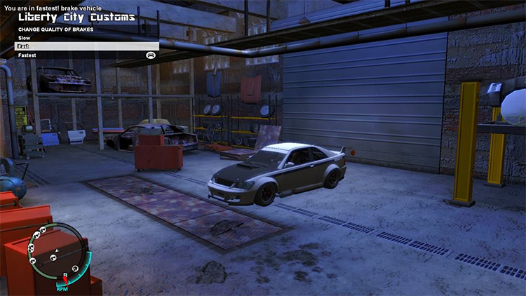 Liberty City Customs Autobody Shop GTA4