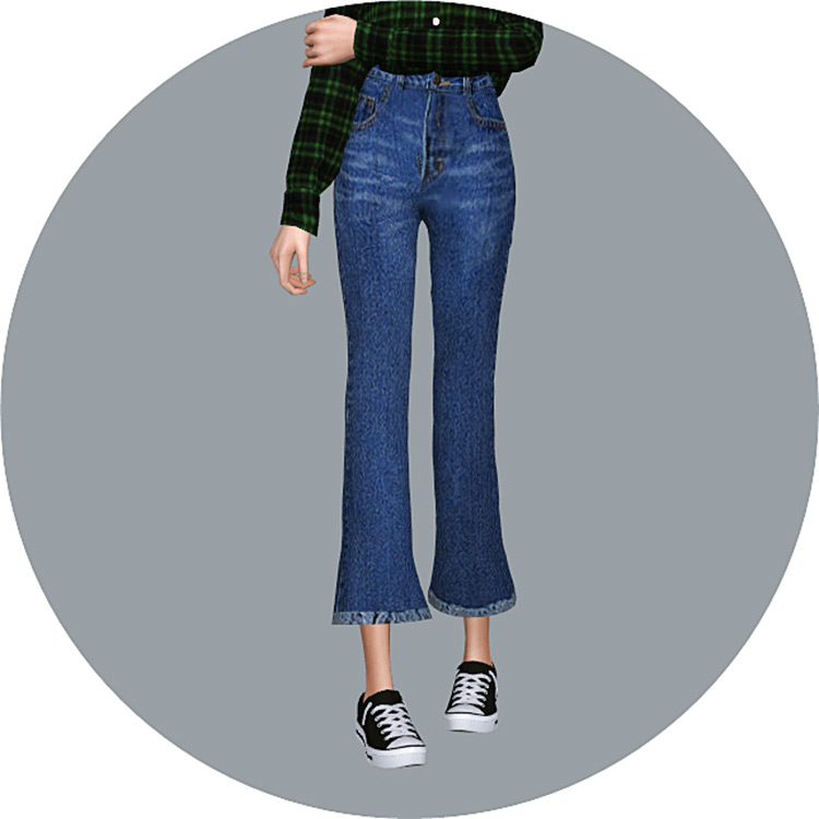 Sims 4 CC  Best Flare Pants   Bell Bottom Jeans To Try On   FandomSpot - 60