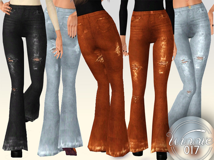 Sims 4 CC  Best Flare Pants   Bell Bottom Jeans To Try On   FandomSpot - 35