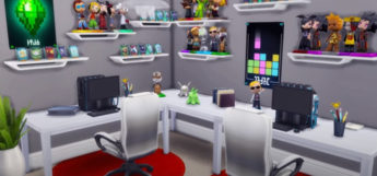 Sims 4 Gaming Room Designed Screenshot