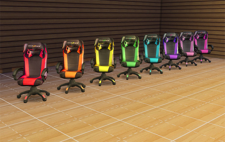 DX Racer Gaming Chair - Sims 4 CC