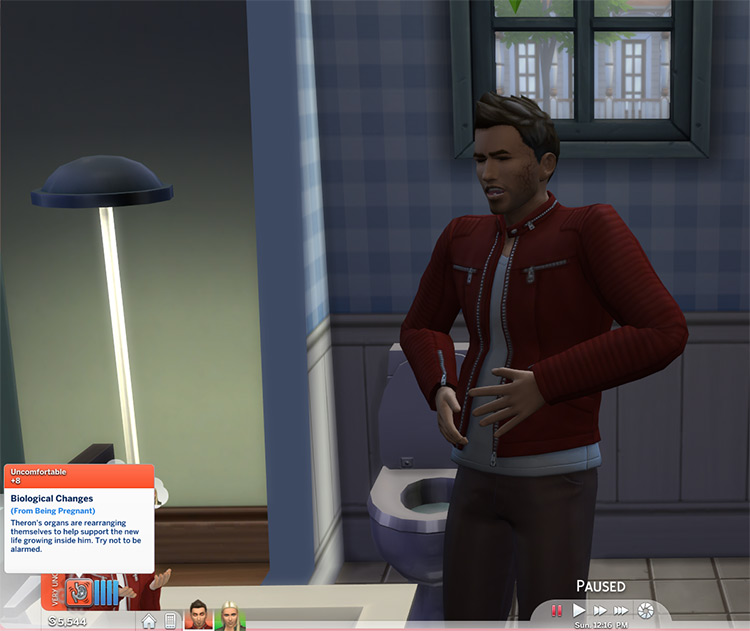 Male Pregnancy Trait in The Sims 4