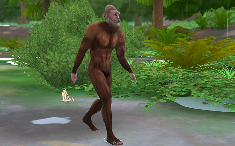 Bigfoot Head and Body - TS4 CC