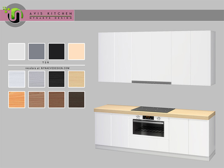 Sims 4 Cc Kitchen Opening : Illogical Sims Cc Renders Sleek Kitchen Cc Stuff Fully Base Game Compatible