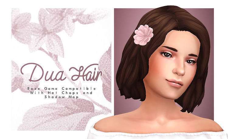 sims 4 female cute short hair cc