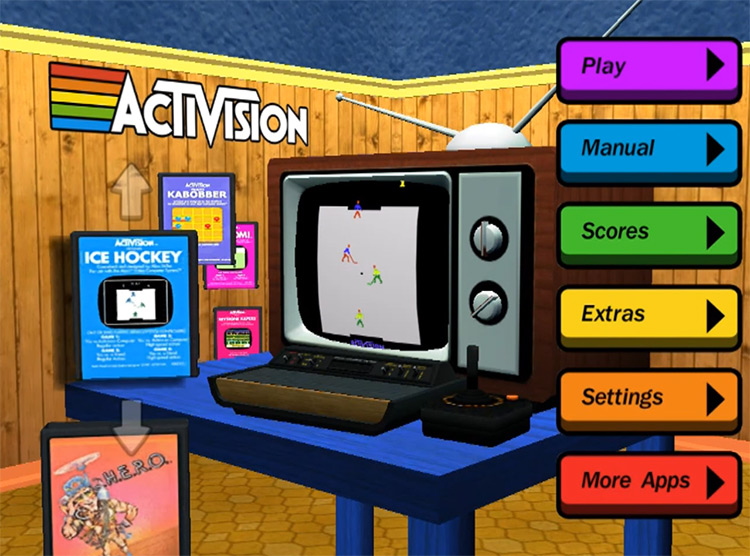 Activision Anthology Game Menu screenshot