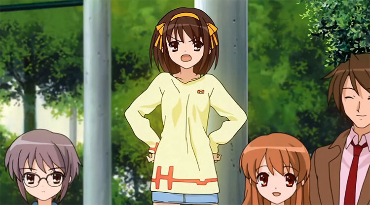 The Melancholy of Haruhi Suzumiya Anime screenshot