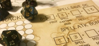 Custom Spell Tracker for Dungeons & Dragons 5th Edition