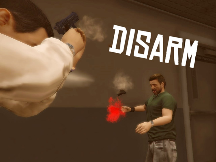 Disarm mod for GTA 5