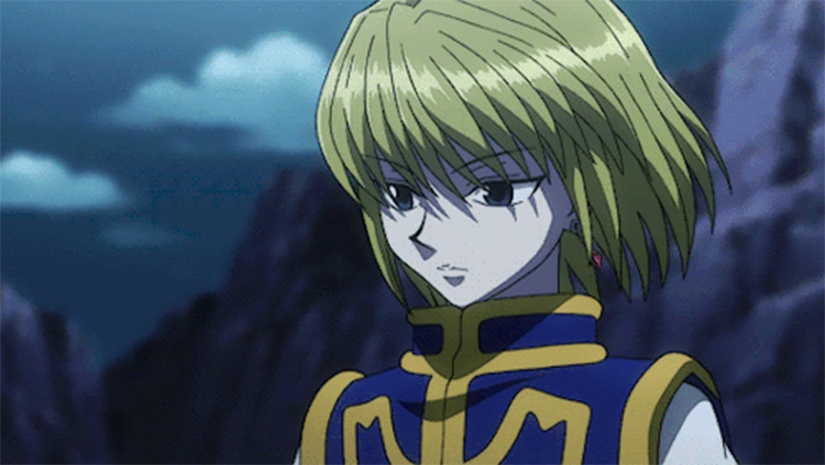 Kurapika Hunter x Hunter anime screenshot