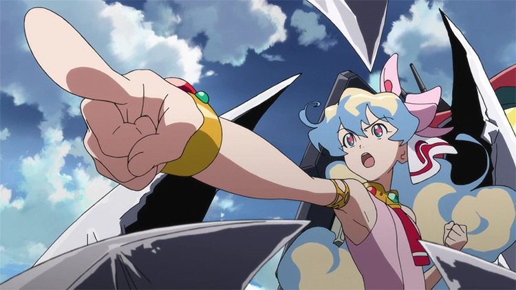 Gurren Lagann anime screenshot