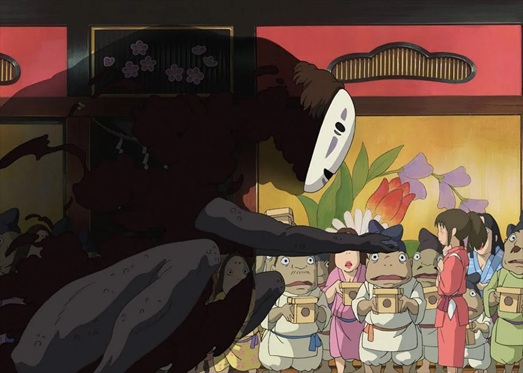 Spirited Away anime screenshot