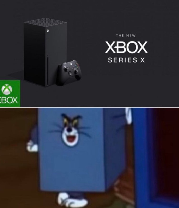 Xbox series X Tom Box meme