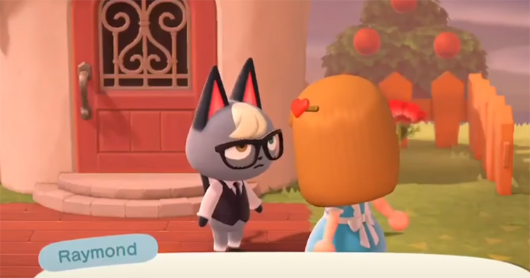 Raymond in Animal Crossing New Horizons