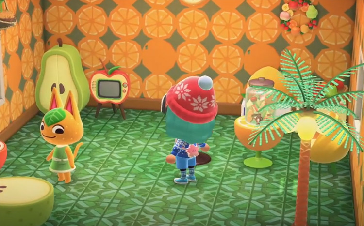 Tangy's house in Animal Crossing New Horizons