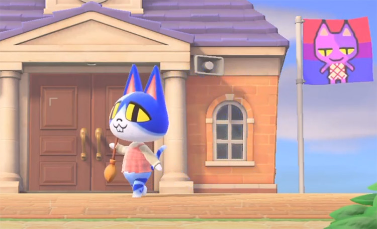 Moe in Animal Crossing New Horizons