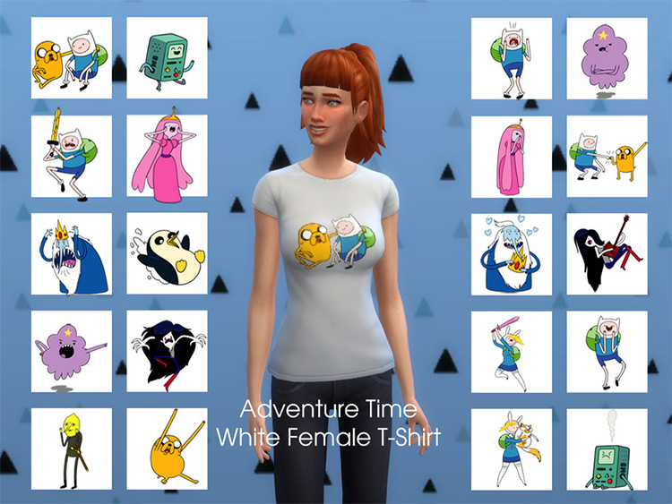 Adventure Time T-Shirt TS4 CC