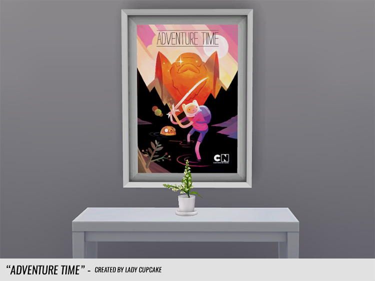 Adventure Time Poster TS4 CC