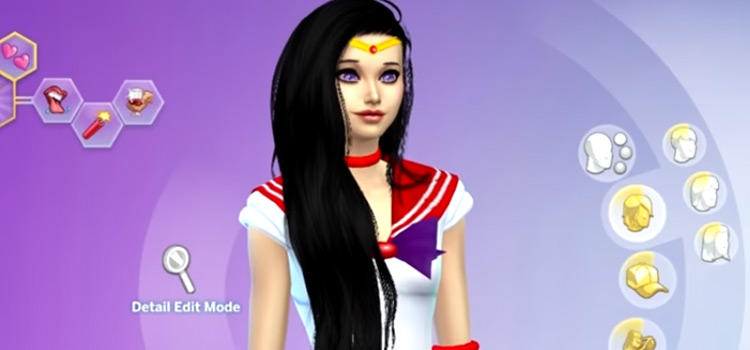 Sailor Mars TS4 CreateASim preview