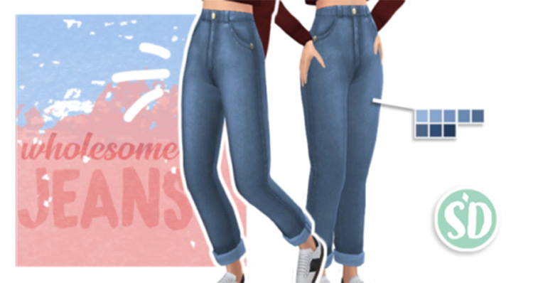 Sims 4 Girl s Jeans  Best CC   Mods To Try Out  All Free    FandomSpot - 86