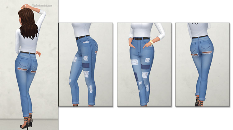 Sims 4 Girl s Jeans  Best CC   Mods To Try Out  All Free    FandomSpot - 39