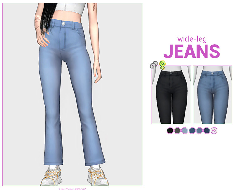 Sims 4 Girl s Jeans  Best CC   Mods To Try Out  All Free    FandomSpot - 55