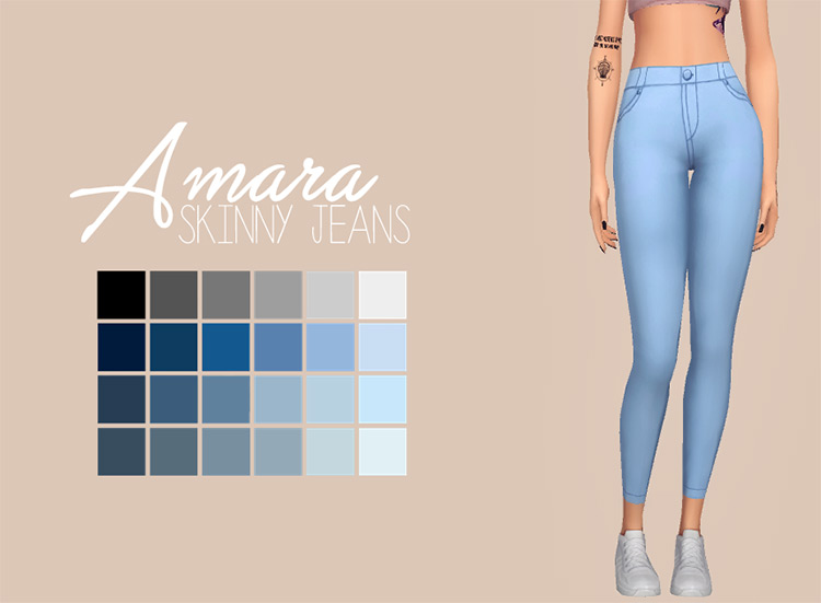 Sims 4 Girl s Jeans  Best CC   Mods To Try Out  All Free    FandomSpot - 11