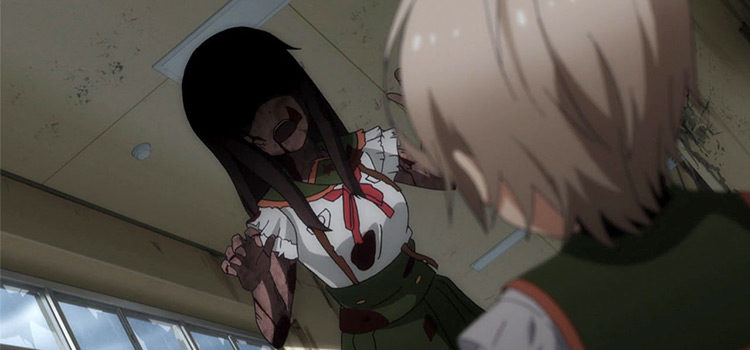 School Live anime shadow girl screenshot