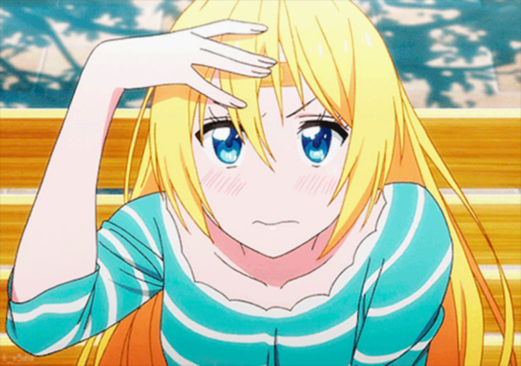 Chitoge Kirisaki Nisekoi anime screenshot