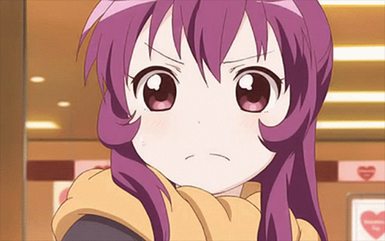 Ayano Sugiura from Yuru Yuri anime