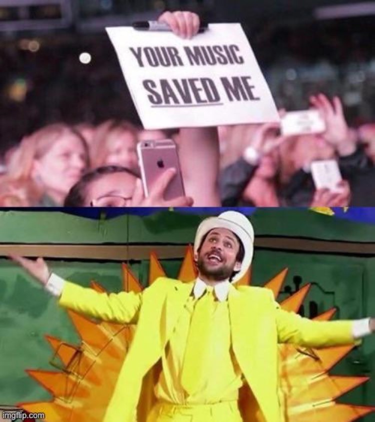 Your music saved me - Charlie Day Always Sunny