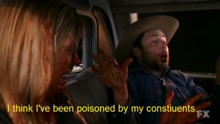 Charlie Kelly: I think I've been poisoned by my constituents